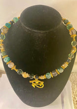 Load image into Gallery viewer, Exotic Green Smoky Ghost Agate Gemstone Tibetan Style Double Wrap Bracelet